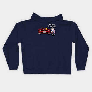 Hang On to Outrun Kids Hoodie